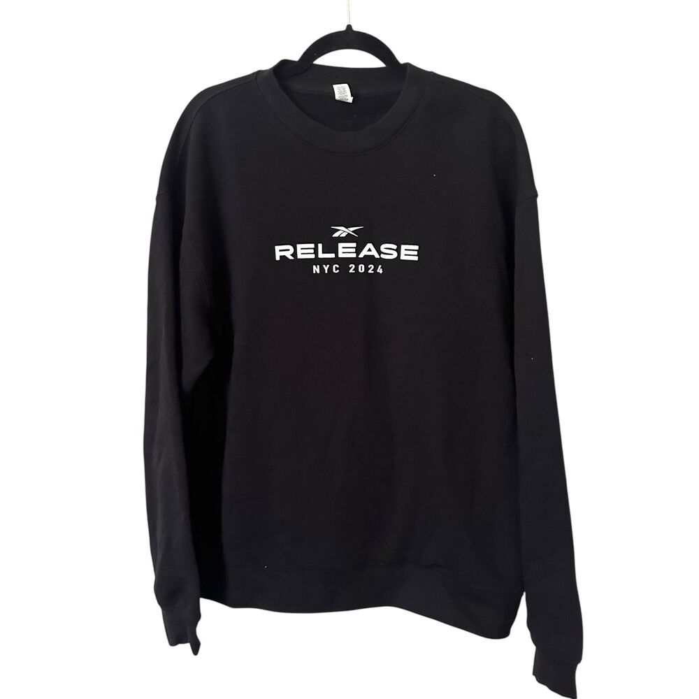 REEBOK Release NYC‎ Marathon 2024 Crewneck Sweatshirt Medium
